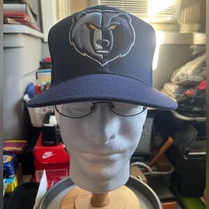 Retro VTG Memphis Grizzlies NBA Blue adidas Snapback Hat Vancouver Grizzlies